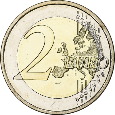 Finlande, 
            
               2 Euro, 
            
               10 ans de l'Euro