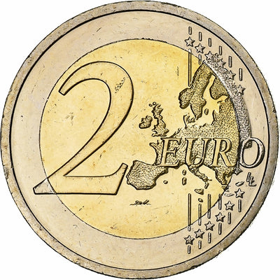 Irlande, 
            
               2 Euro, 
            
               10 ans de l'Euro