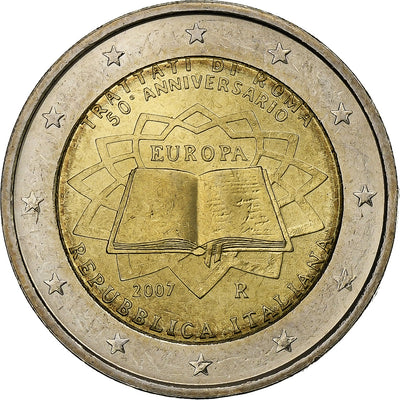 Italie, 
            
               2 Euro, 
            
               Traité de Rome