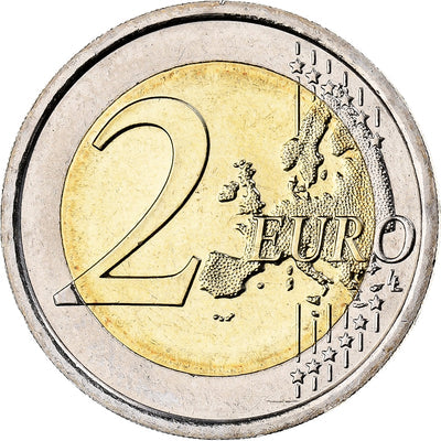 Saint Marin, 
            
               Palais public, 
            
               2 Euro