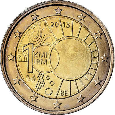 Belgique, 
            
               2 Euro, 
            
               Institut Royal Météorologique