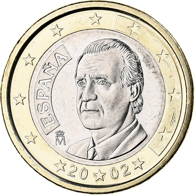 Espagne, 
            
               Juan Carlos Ier, 
            
               1 Euro