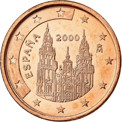 Espagne, 
            
               5 Centimes, 
            
               Cathédrale de Burgos