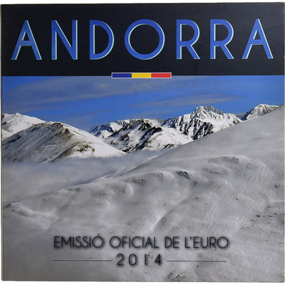 Andorre, 
            
               Set 1 ct. - 2 Euro, 
            
               2014