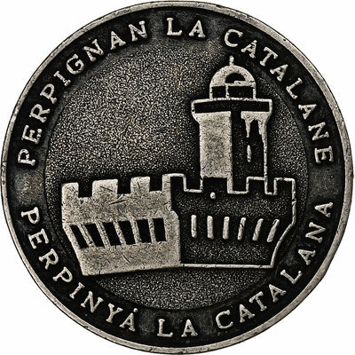 France, 
            
               Ecu, 
            
               Perpignan la catalane