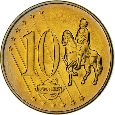 Slovénie, 
            
               10 Euro Cent, 
            
               unofficial private coin