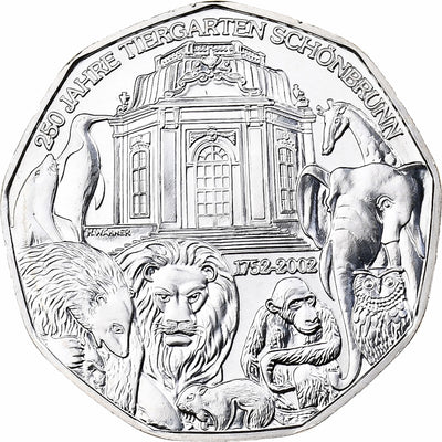 Autriche, 
            
               5 Euro, 
            
               2002