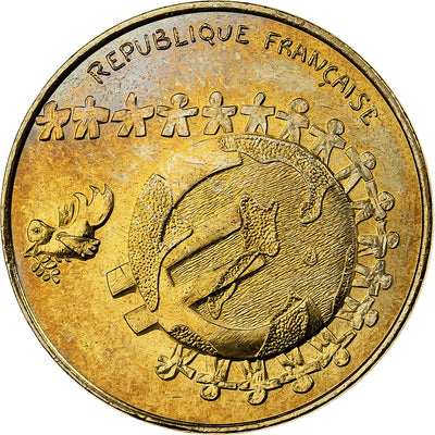 France, 
            
               1/4 Euro, 
            
               2002