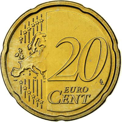 Luxembourg, 
            
               20 Euro Cent, 
            
               2010