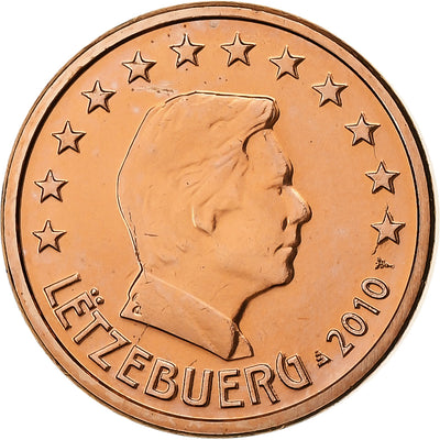 Luxembourg, 
            
               Euro Cent, 
            
               2010