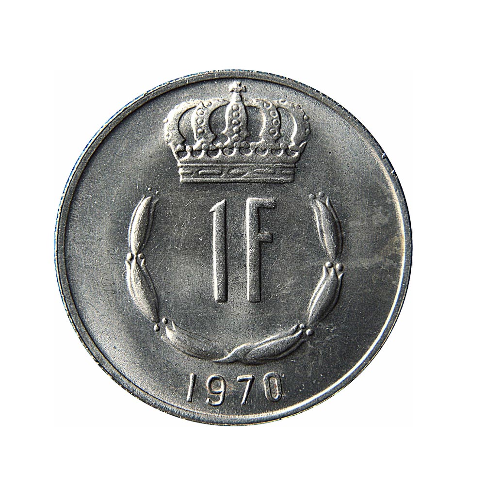 1 Franc - Jean - Luxembourg - 1965-1984