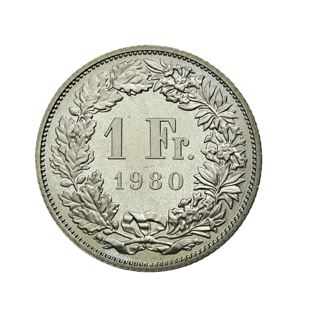 1 Franc - Helvetia Debout - Suisse -1968-2023