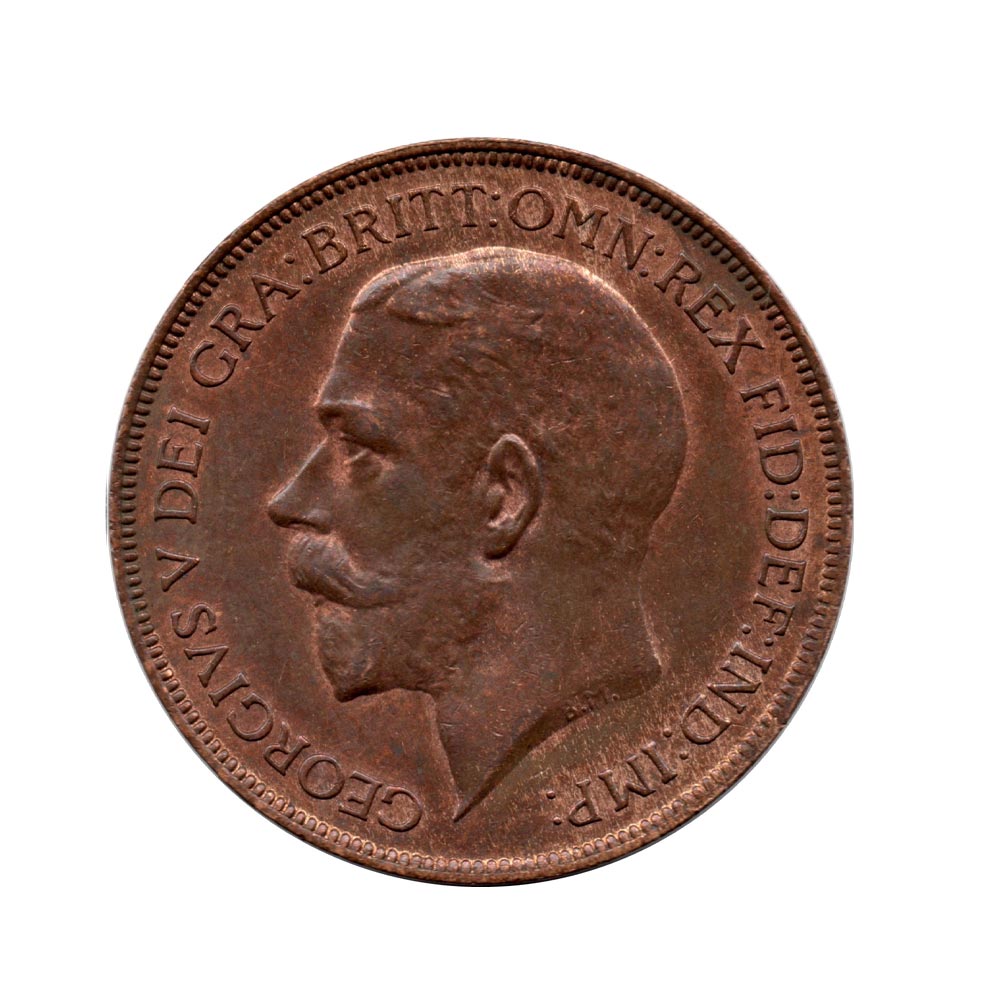 1 Penny - George V - Royaume-Uni - 1911-1926