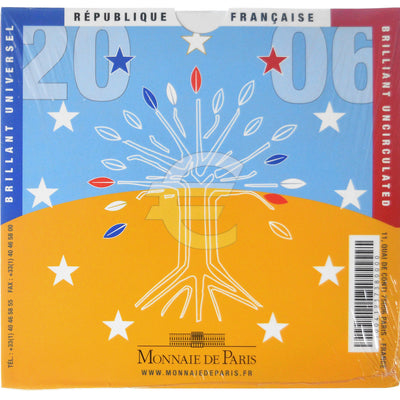 France, 
            
               Coffret 1c. à 2€, 
            
               2006