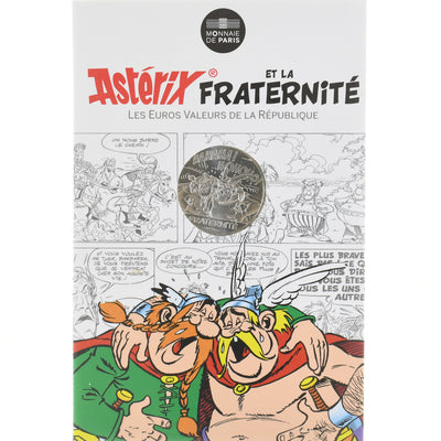 France, 
            
               10 Euro, 
            
               Astérix Fraternité (Astérix chez les belges)