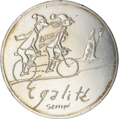 France, 
            
               10 Euro, 
            
               Egalité Hiver Sempé