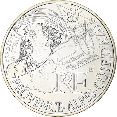 France, 
            
               10 Euro, 
            
               Provence-Alpes-Cote d'Azur