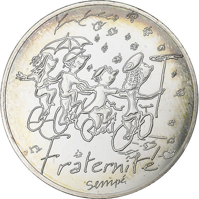 France, 
            
               10 Euro, 
            
               Sempé - Automne - Fraternité