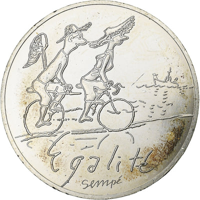 France, 
            
               10 Euro, 
            
               Sempé - Été - Égalité