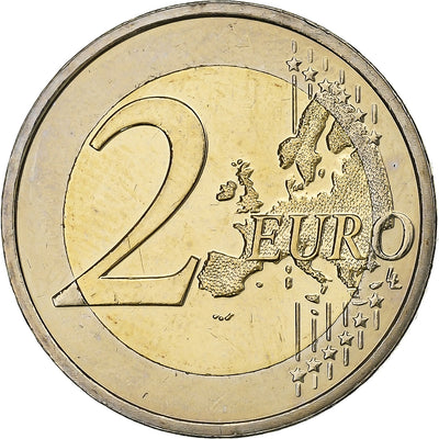 Malte, 
            
               2 Euro, 
            
               European Monetary Union