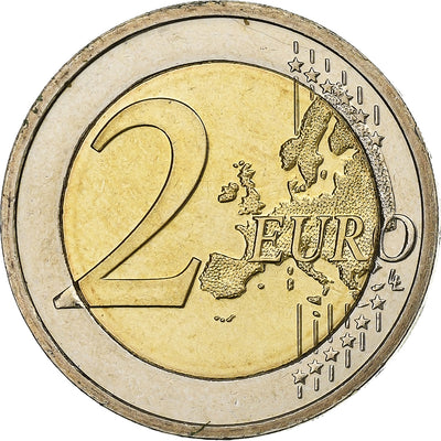 République d'Irlande, 
            
               2 Euro, 
            
               European Monetary Union