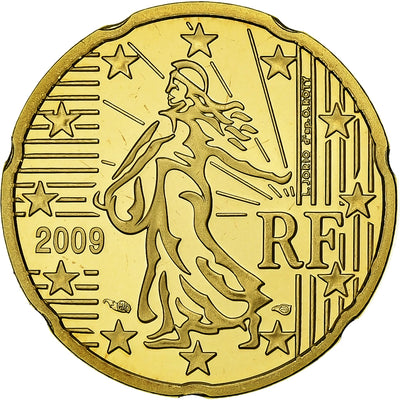 France, 
            
               20 Euro Cent, 
            
               2009