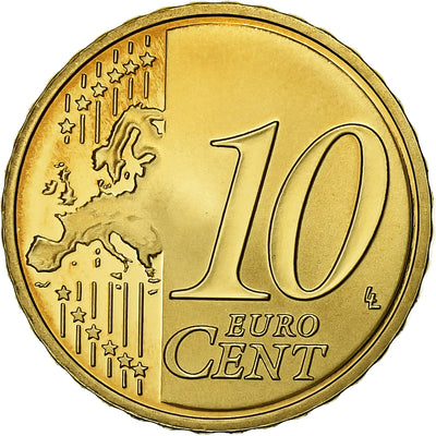 France, 
            
               10 Euro Cent, 
            
               2011