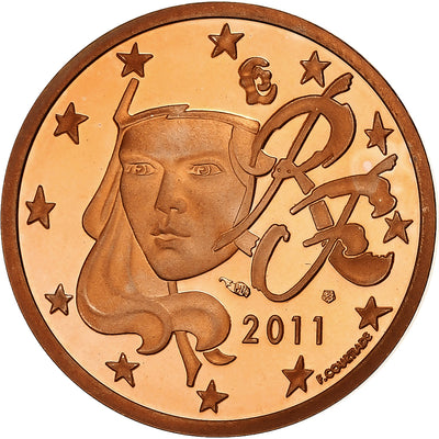 France, 
            
               5 Euro Cent, 
            
               2011