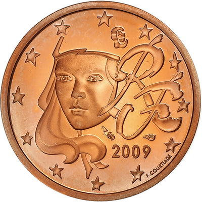 France, 
            
               2 Euro Cent, 
            
               2009