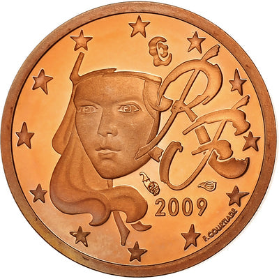 France, 
            
               Euro Cent, 
            
               2009