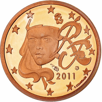 France, 
            
               Euro Cent, 
            
               2011