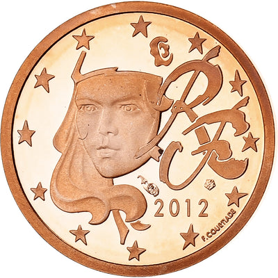 France, 
            
               Euro Cent, 
            
               2012