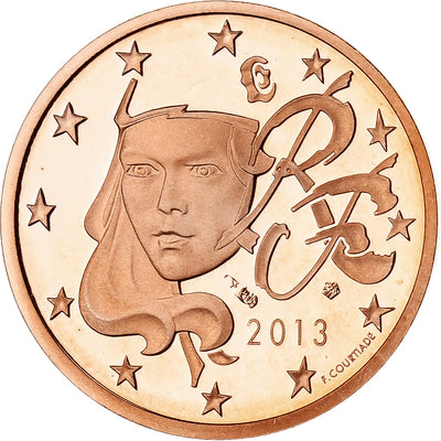 France, 
            
               Euro Cent, 
            
               2013