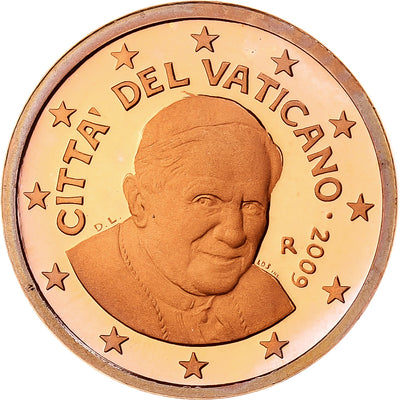 Cité du Vatican, 
            
               Benedict XVI, 
            
               Euro Cent