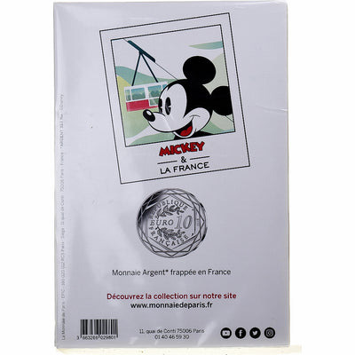 France, 
            
               10 Euro, 
            
               Mickey Premier de cordée