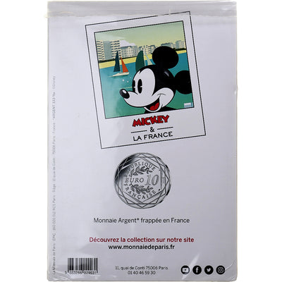 France, 
            
               10 Euro, 
            
               Mickey Bon vent