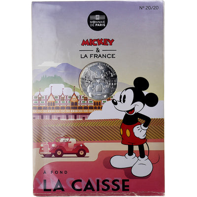 France, 
            
               10 Euro, 
            
               Mickey À fond la caisse