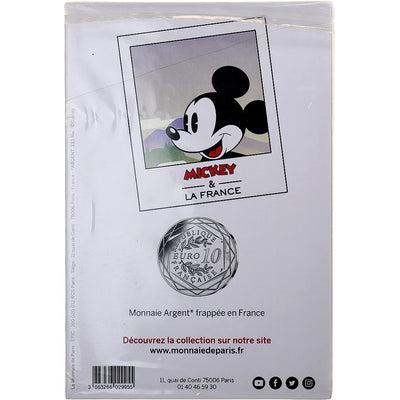 France, 
            
               10 Euro, 
            
               Mickey À fond la caisse