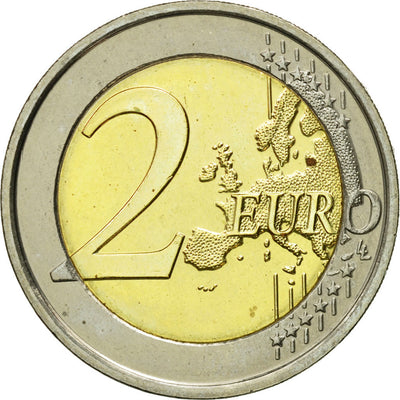 Belgique, 
            
               2 Euro, 
            
               The Great War Centenary