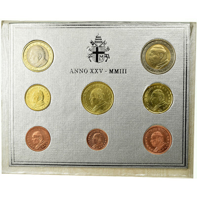 Vatican, 
            
               John Paul II, 
            
               Set 1 ct. - 2 Euro