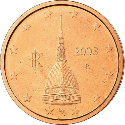 Italie, 
            
               2 Euro Cent, 
            
               2003