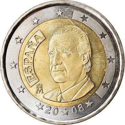 Espagne, 
            
               2 Euro, 
            
               2008