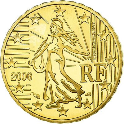 France, 
            
               10 Euro Cent, 
            
               2006