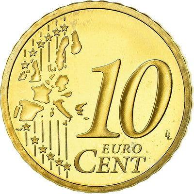 France, 
            
               10 Euro Cent, 
            
               2006