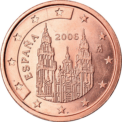 Espagne, 
            
               2 Euro Cent, 
            
               2006