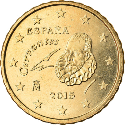 Espagne, 
            
               10 Euro Cent, 
            
               2015