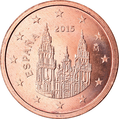 Espagne, 
            
               2 Euro Cent, 
            
               2015