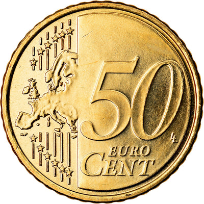 Finlande, 
            
               50 Euro Cent, 
            
               2007