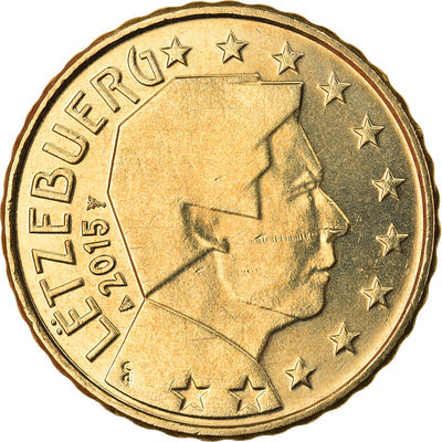 Luxembourg, 
            
               10 Euro Cent, 
            
               2015