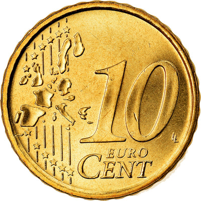 Italie, 
            
               10 Euro Cent, 
            
               2005